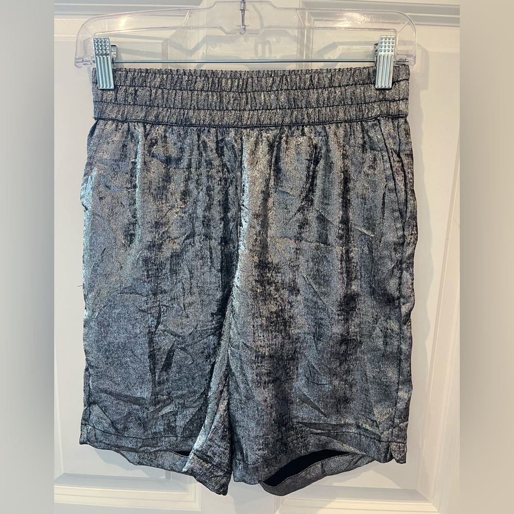 Future Collective Metallic Athletic Shorts Size XXS